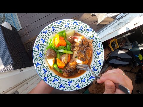 Pan-Seared Chicken Breasts with Pan Sauce and Spring Vegetables; Kenji's Cooking Show