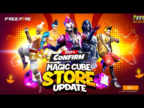 OB51 MAGIC CUBE STORE UPDATE CONFIRM😱| 29 OCTOBER NEW MAGIC CUBE BUNDLE CONFIRM| FREE FIRE NEW EVENT