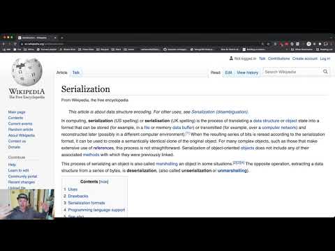 CS 124 Kotlin: What is Serialization?