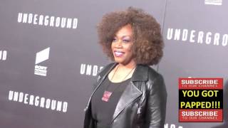 Regina Taylor at the WGN America's Underground World Premiere at Ace Hotel in Los Angeles