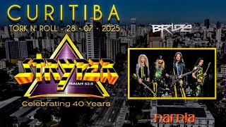 STRYPER IN CURITIBA | Celebraing 40 Years Tour Latin America Brazil 🇧🇷