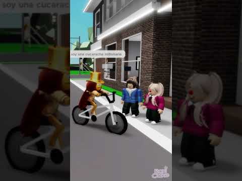 CUCARACHA MILLONARIA EN BROOKHAVEN #SHORTS #ROBLOX
