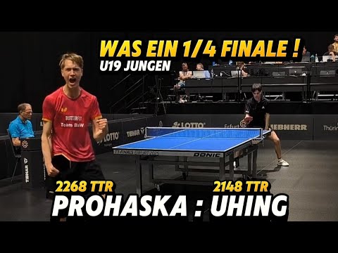 Ein HAMMER 1/4 Finale😮dieser beiden Nachwuchs Talente | M.Prohaska(2268) : A.Uhing(2148)