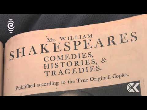 Shakespeare folio goes on display | RNZ