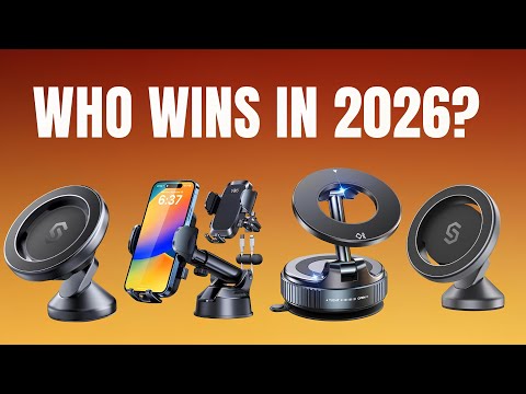 Wigoo Tesla Phone Mount [OEM-Style, Strongest Magnet] 360° Rotation Foldable Hidden Phone Holder for Tesla Model 3/Y/X/S, for Magsafe iPhone 17-12 Series, Tesla Model Y Model 3 Accessories video review thumbnail