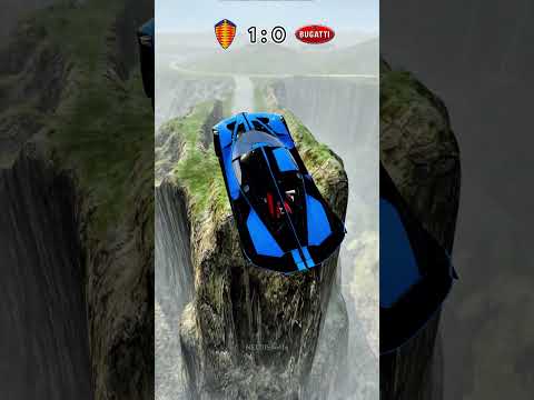 Koenigsegg Jesko Absolut vs Bugatti Bolide #beamngdrive #shorts