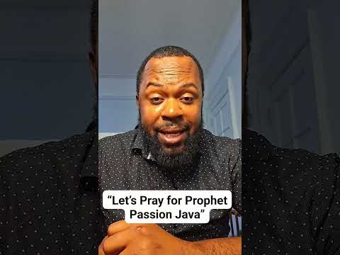 Pray for Prophet Passion Java