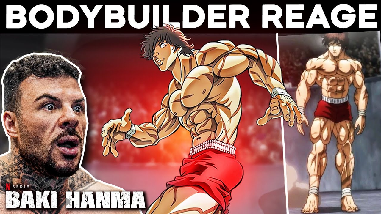 BODYBUILDER REACTS TO BAKI HANMA ANIME EPIC MOMENTS