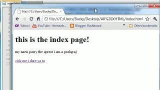 XHTML and CSS Tutorial - 34 - External Style Sheets