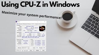 Using CPU-Z in Windows