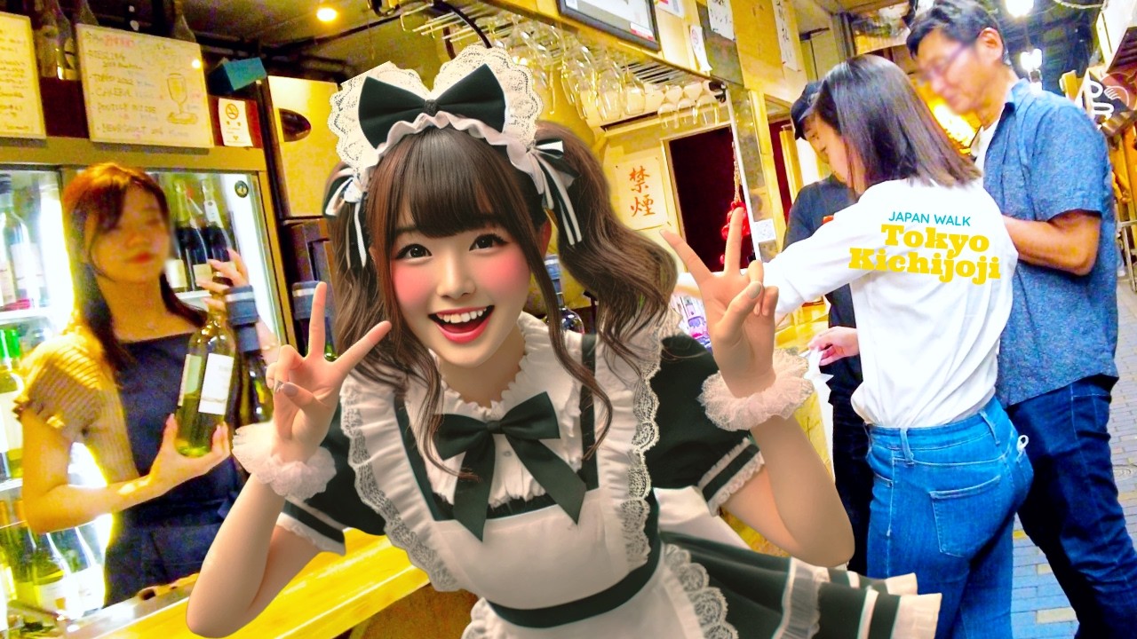 Tokyo Kichijoji 🐶 Enjoy the night 💖 4K Nonstop 1 hour