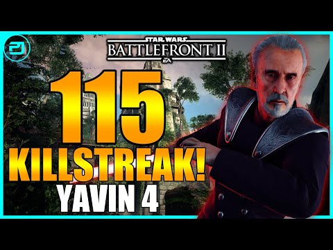 Star Wars Battlefront 2 115 Count Dooku Killstreak