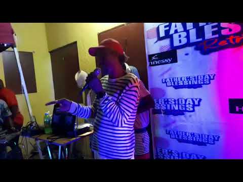 Neville Martin aka Struggle Martin performance at Father's Day Blessing