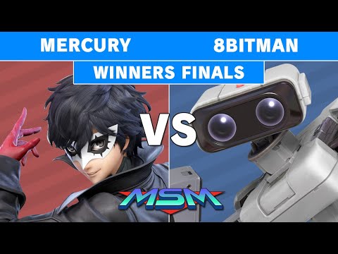 MSM Online 34 - 8BitMan (ROB) vs. Mercury (Joker) Winners Finals - Smash Ultimate