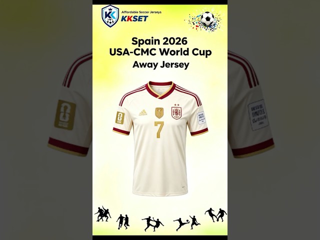 Vídeo relacionado con Camisetas Manga Corta Hombre España Mundial 2026, Camiseta Futbol Retro Hombre y Mujer, Diseño Fan España