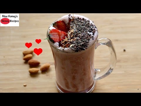 Strawberry Oatmeal Breakfast Smoothie Recipe - Oats Recipes For Weight Loss