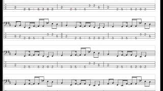 SHISHAMO　BYE BYE　ベースTAB譜