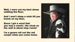 Buck Owens - Roll Out The Red Carpet with Lyrics