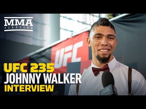 UFC 235: Johnny Walker on Crazy Post-Fight Celebrations: 'I Don't Know Where This Comes From'