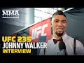 UFC 235: Johnny Walker on Crazy Post-Fight Celebrations: 'I Don't Know Where This Comes From'