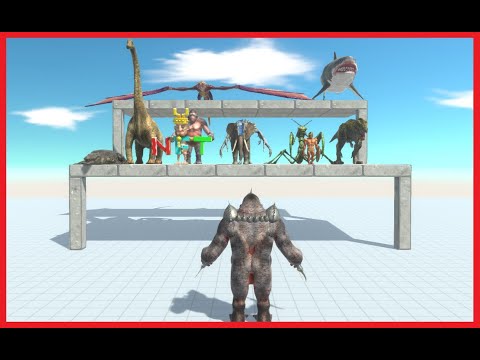 MADMAX GORO VS EVERY BOSS - ANIMAL REVOLT BATTLE SIMULATOR