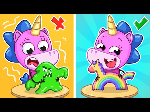 Idziemy do Przedszkola | Ucz się Dobrych Nawyków dla Dzieci 🏡😀 | Malutka Mimi🦄