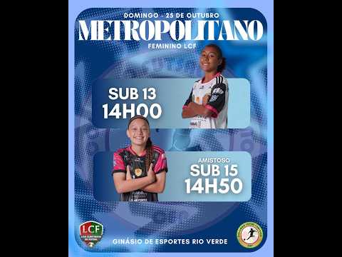 JOGO METROPOLITANO | SUB-13 ⚽ Colombo x Paraná Clube
