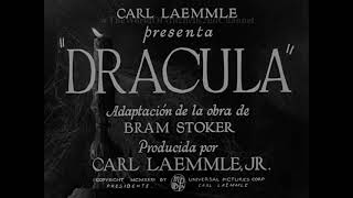 Dracula (1931) [Spanish version] with recreated titles (HD)