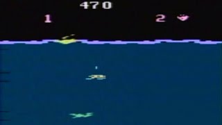 Sea Monster Atari 2600 Gameplay