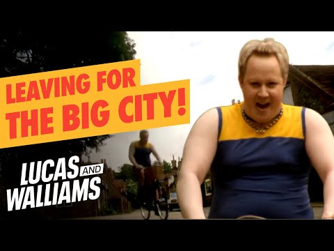 Leaving the village for the big city! | Little Britain | Lucas and Walliams