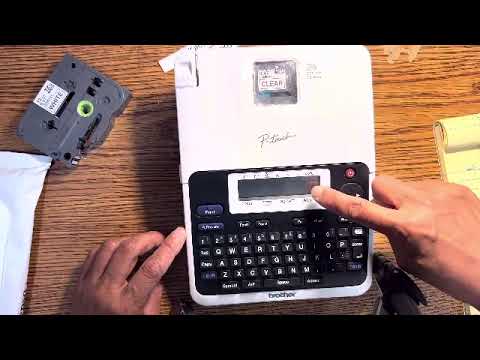 #19. How To Used Brother P-Touch 2040 Label Maker( Cách Sử Dụng Máy Đánh Label / Tên