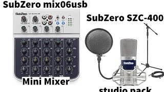 Video thumbnail for Unboxing - Sub Zero SZC-400 and SZ-MIX06USB by Mr. Raven