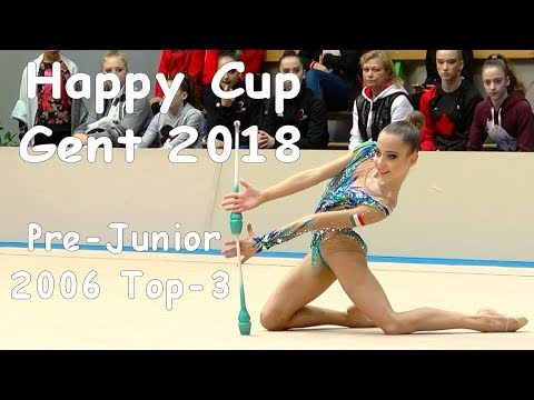 Happy Cup Gent 2018 - Pre-Junior 2006 Top-3
