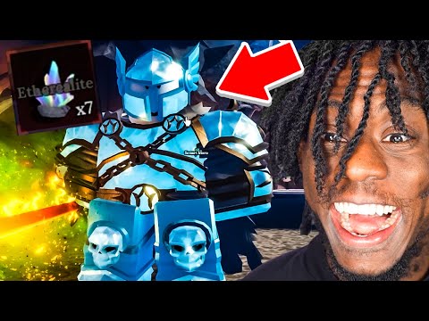 I Forged Etherealite Armor in The Forge.. IT HAD OVER 2000 DEF