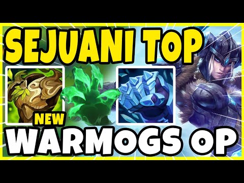 WARMOGS SEJUANI TOP IS INSANE! MAX HP PERMA CC! - League of Legends