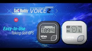 GOLFBUDDY Voice 2 Talking GPS Rangefinder