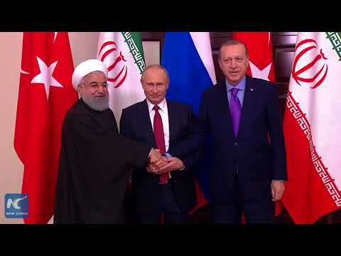 RUSSiA Iran Turkey Presidents take Control Syria post civil War future Breaking News November 2017 Video