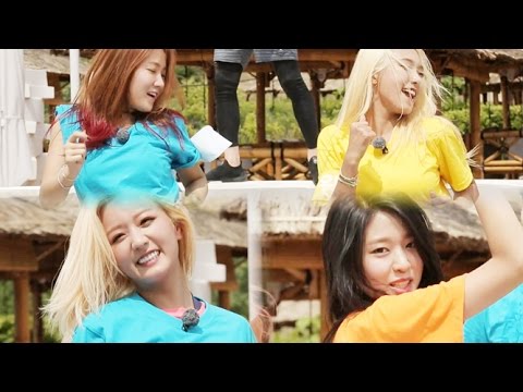 씨스타·AOA·에이핑크, 물 만난 댄스배틀! @런닝맨 20150712