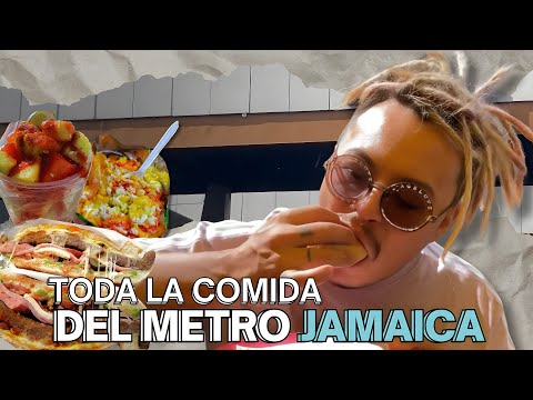 COMIENDO en METRO JAMAICA con LALO ELIZARRARÁS