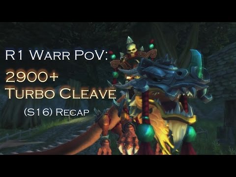 R1 Warr PoV: "Turbo" 2900+ (S16) Recap