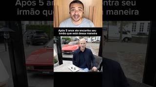 Ele ficou feliz vendo a conquista do seu irmão #shorts