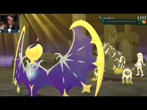 Lunala Z MOVE Pokemon Ultra Sun Ultra Moon: UBERS WiFi Battle vs Hikari+Kite+Christian+Smash!(1080p)