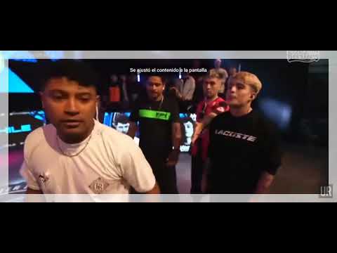 El menor escupe a Jair Wong!!!