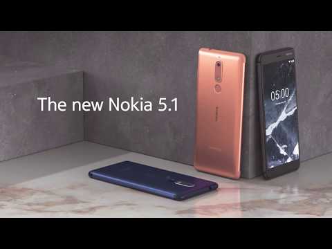 Миниатюра изображения товара Смартфон Nokia 5.1 2GB/16GB / TA-1075 (синий)