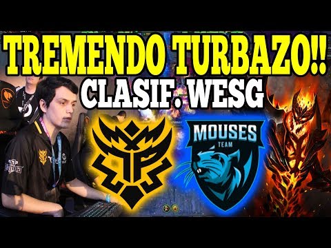 TREMENDO TURBAZO!! THUNDER vs TEAM MOUSE [BO1] CLASIFICATORIAS WESG 2019-2020