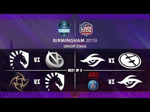 [DOTA 2]  PSG.LGD VS Team Secret (BO2) - ESL One Birmingham 2019 Groupstage [Ligagame]