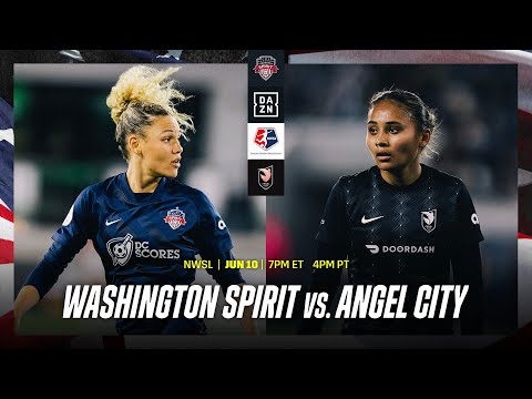 Washington Spirit vs. Angel City | NWSL 2023 Matchday 11 Livestream