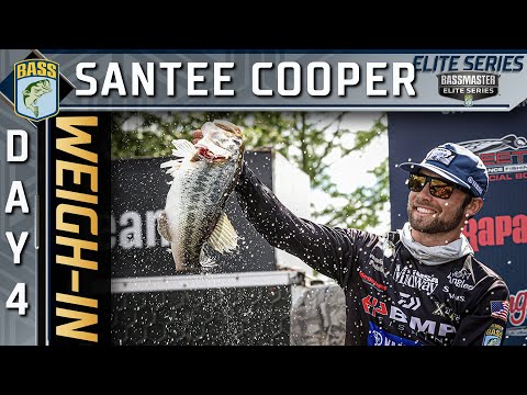 Weigh-in: Day 4 of Bassmaster Elite at Santee Cooper