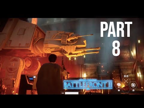 STAR WARS BATTLEFRONT 2 Walkthrough Gameplay Part 8 Lando Mission