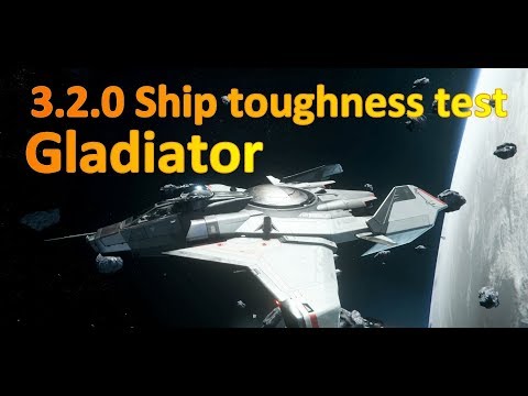 3.2.0 Ship toughness test: Gladiator
